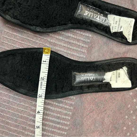 Aquatalia Black Pedri Suede Water-Resistant Cuff Boots 5.5 - Picture 14 of 16